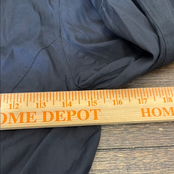 Madewell Seamed Long-Sleeve Mini Shirtdress in Poplin Size 00 - Picture 8 of 12